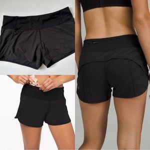 Lululemon Run times mid-rise short 4” size 8 - gently used